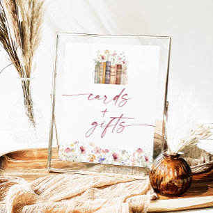 Storybook Bridal Shower Cards & Gifts Sign