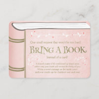 Storybook Bring a book Vintage Pink and Gold
