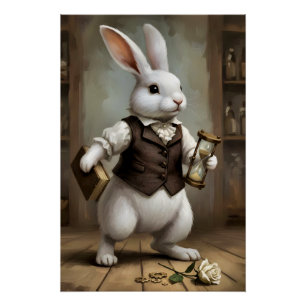 Storybook Bunny Poster