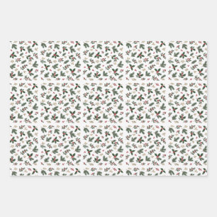 Storybook Christmas Gift Wrap Sheet Set