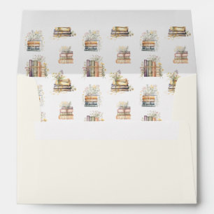 Storybook Envelope Return Address Girl New Chapter
