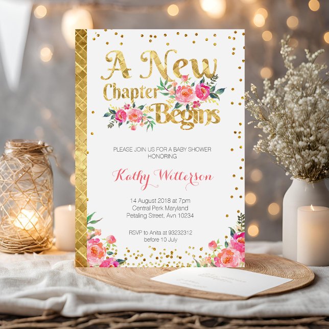 Storybook fairy tale Baby Shower Invitation (Creator Uploaded)