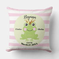 Storybook Fairy Tale Frog Prince Pink Birth Gift