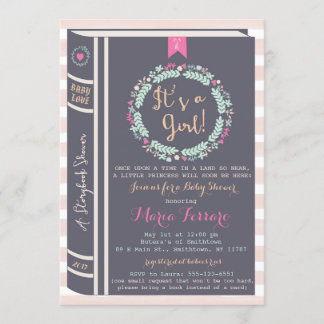 Storybook Fairytale Baby Shower Invitation