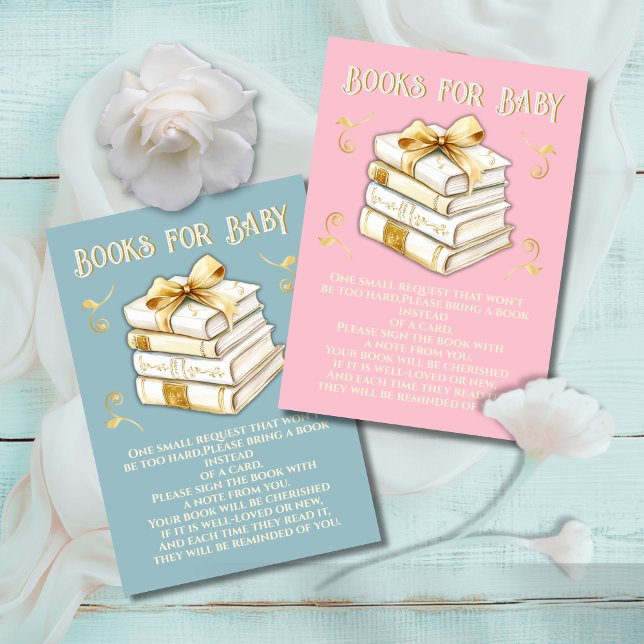 Storybook Fairytale Boy Books for Baby Invitation (Creator Uploaded)
