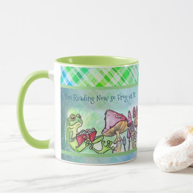 Storybook Frog    Mug (With Donut)
