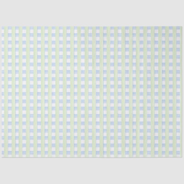 Storybook Garden Rabbit Inspired Baby Shower  Tissue Paper (Front)