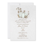 Storybook Gold White Pumpkin Fairy Tale Wedding