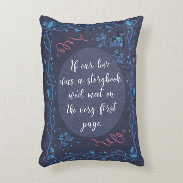 Storybook Love Pillow (Front(Vertical))