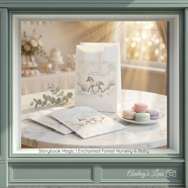 Storybook Magic Enchanted Forest  Favour Bags (Storybook Magic Enchanted Forest Favor Bag)