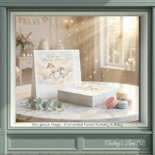 Storybook Magic Enchanted Forest  Napkin