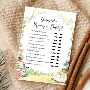 Storybook New Chapter Baby Shower Guess Who Game