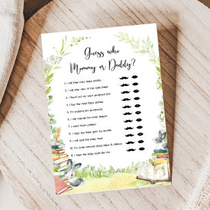 Storybook New Chapter Baby Shower Guess Who Game