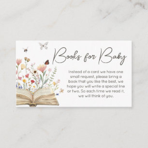 Storybook New Chapter Begins Books for Baby Enclosure Card