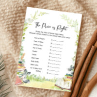 Storybook New Chapter Shower Price is Right Game