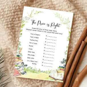 Storybook New Chapter Shower Price is Right Game