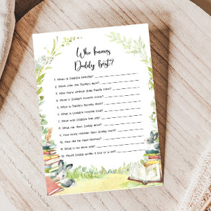 Storybook New Chapter Shower Who Knows Daddy Game