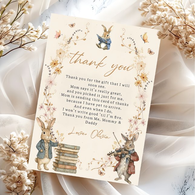 Storybook New Chapter Will Begin Thank You Card (Creator Uploaded)