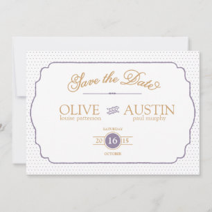 Storybook Romance Save the Date Cards