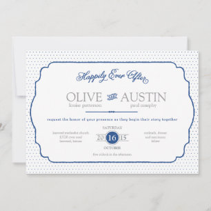 Storybook Romance Wedding Invitation