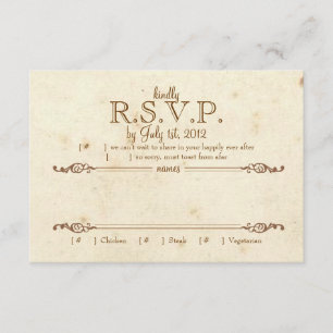 Storybook RSVP Card