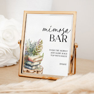 Storybook Shower Mimosa Bar Poster