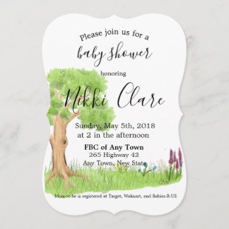 Storybook Tree Invitation