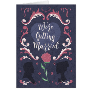 Storybook Wedding - We're Getting Married card