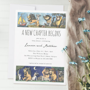 Storybook Wild Things Adventure Baby Shower Invitation