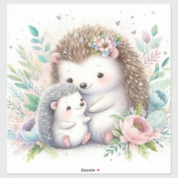 Storybook Woodland Babies Hedgehog Love