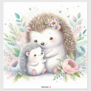 Storybook Woodland Babies Hedgehog Love