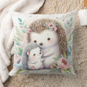 Storybook Woodland Babies Hedgehog Love Cushion