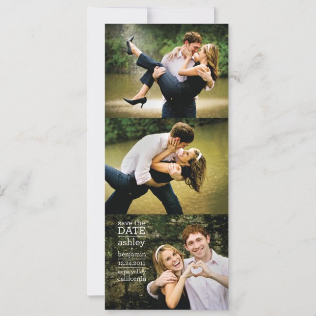 Storyline Save the Date Photo Invitation (Front)