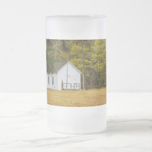 Storys Creek School Frosted Glass Beer Mug