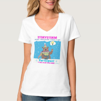 Storystorm 2024 Women's V-Neck Participant Tee
