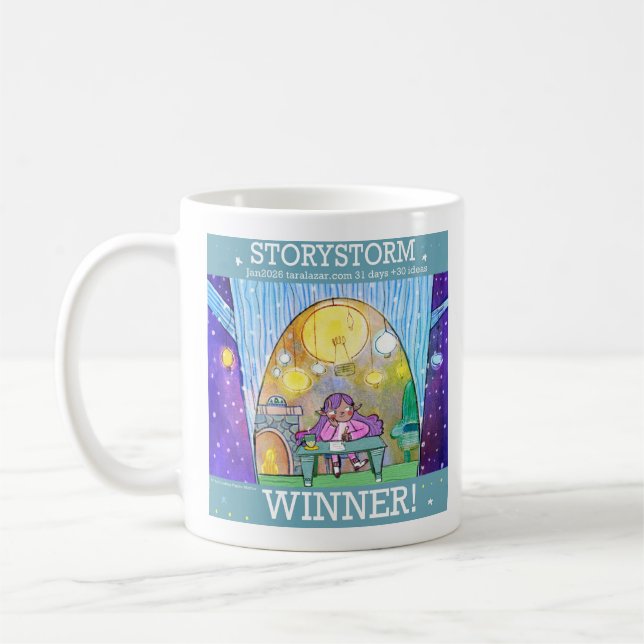 Storystorm 2026 Winner's Mug (Left)