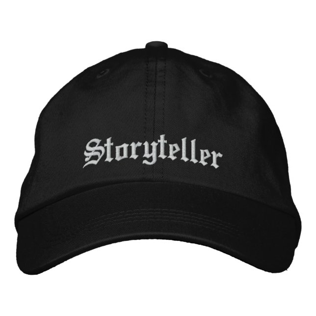 Storyteller Embroidered Hat (Front)
