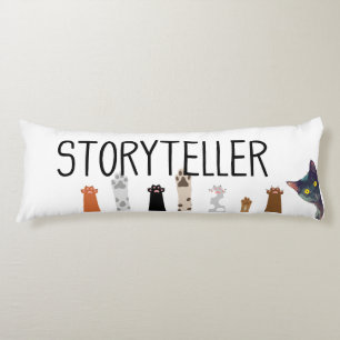  Storyteller's Comfort: Cat Paw Ed Body Pillow
