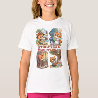 Storytime Adventures – A Journey Through Books T-Shirt