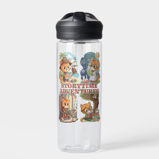 Storytime Adventures – A Journey Through Books Water Bottle