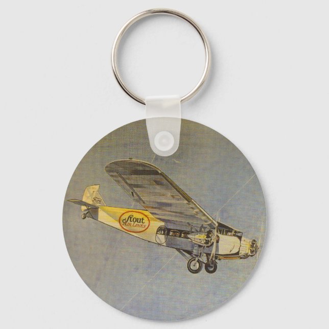 Stout Airlines Key Ring (Front)