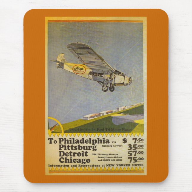 Stout Airlines Mouse Mat (Front)