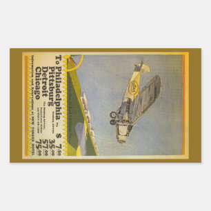 Stout Airlines Rectangular Sticker