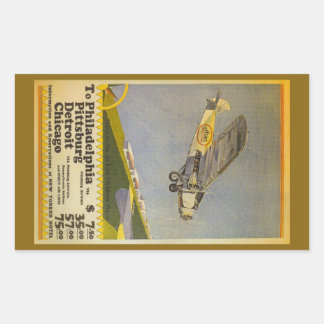 Stout Airlines  Rectangular Sticker
