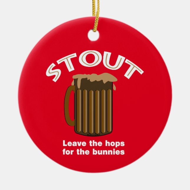 Stout  ceramic tree decoration (Front)