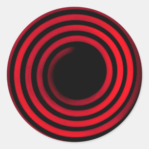 Stove Coils Classic Round Sticker