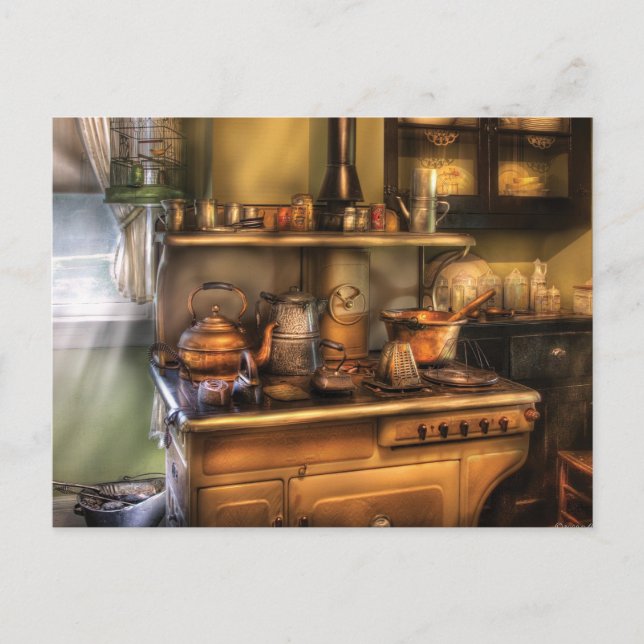 Stove -  What's for dinner Postcard (Front)