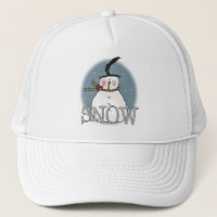 Stovepipe Hat Snowman T-shirts and Gifts