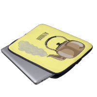 Stovetop or hob kettle cartoon illustration 