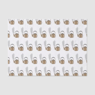 Stovetop or hob kettle cartoon illustration tissue paper